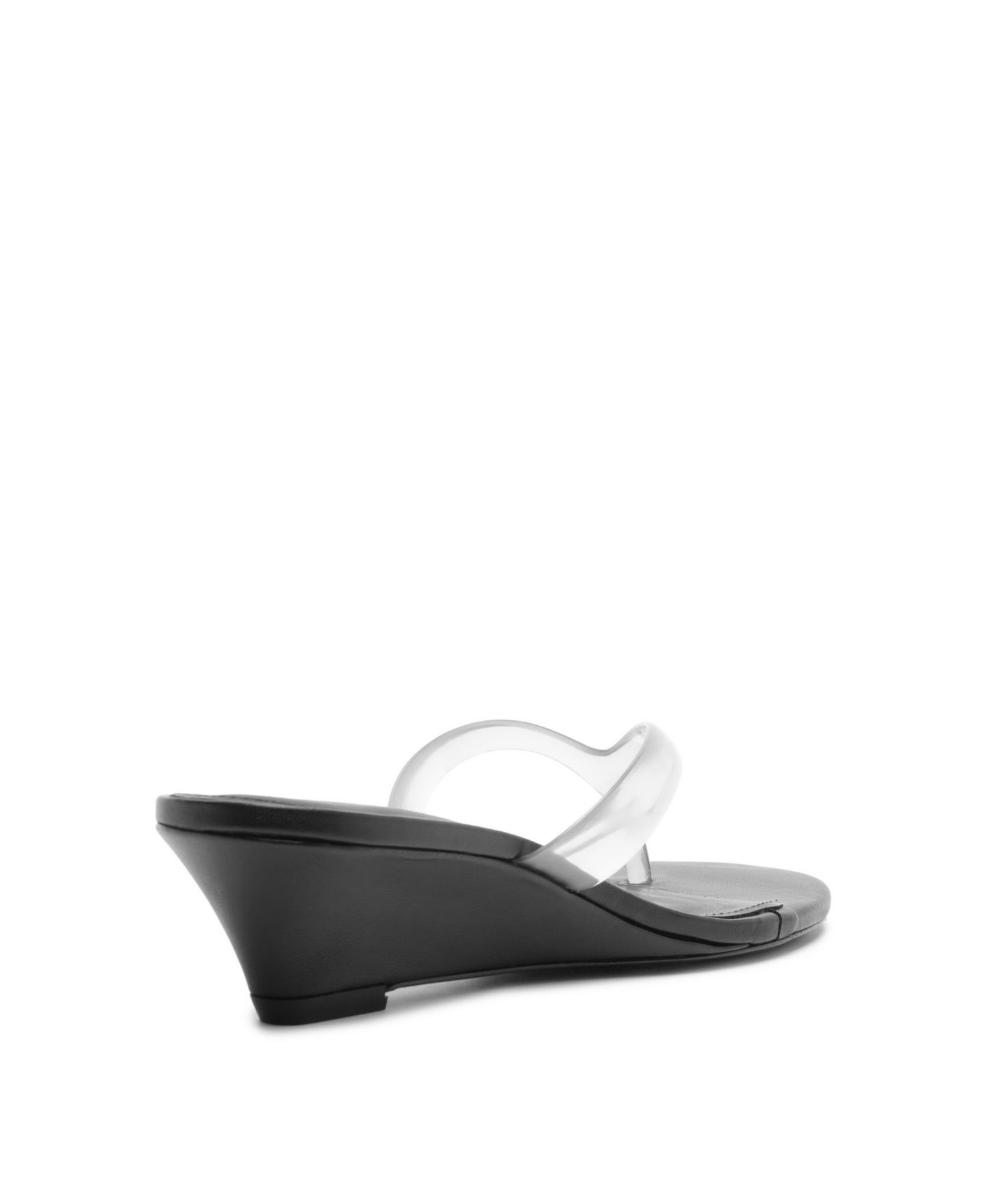 Женские сандалии Schutz Roslyn Slip-On Wedge, цвет: Чёрный — фото 7