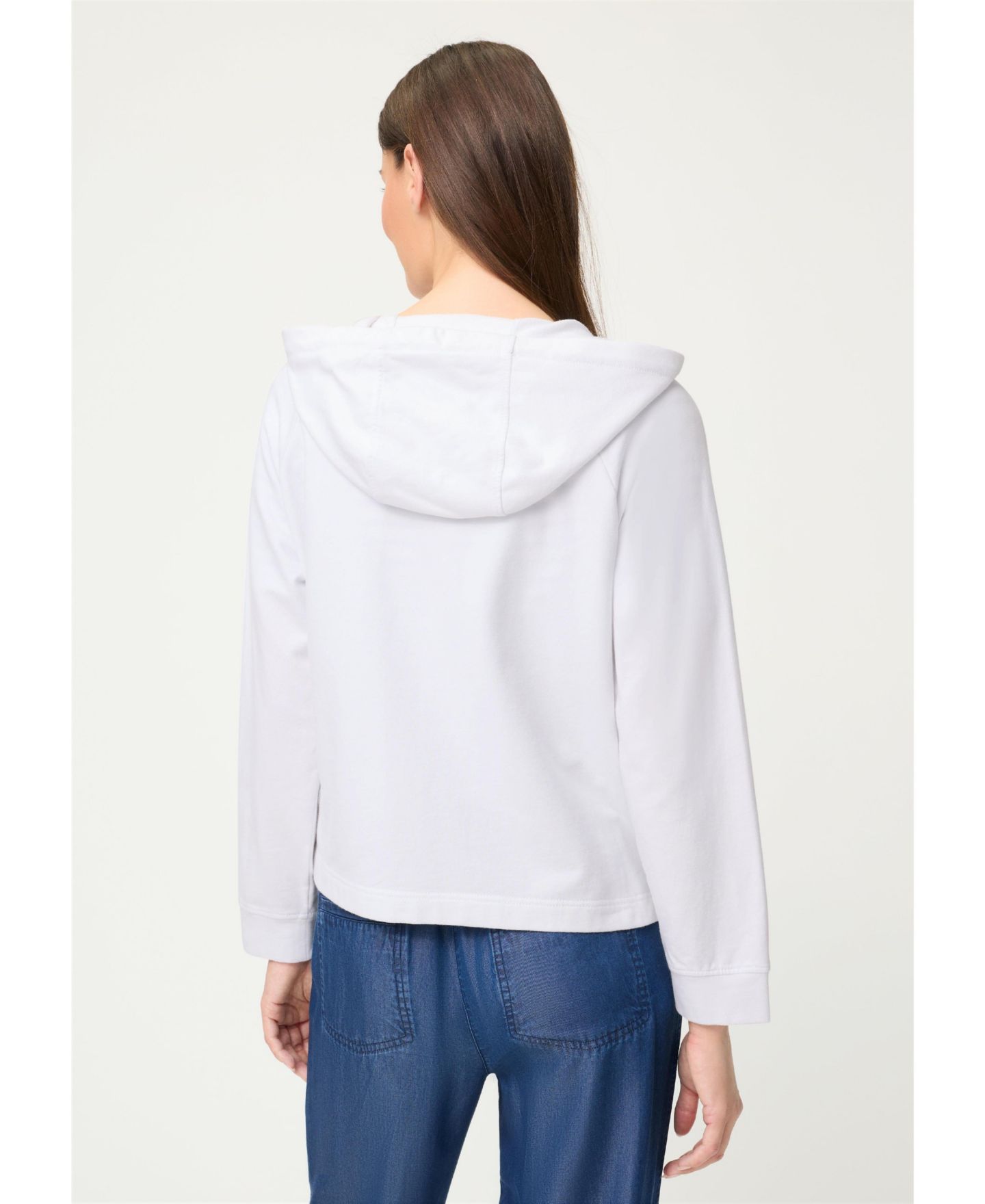 Женские худи Olsen Mixed Media Hooded Sweatshirts — фото 3