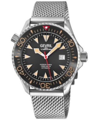 Men's Hudson Yards Swiss Automatic Mesh band Watch