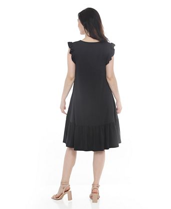 knee length casual dresses Women knee-length dress 2018 Clothinger please refer to the actual product Women Sleeveless Knee Length Retro