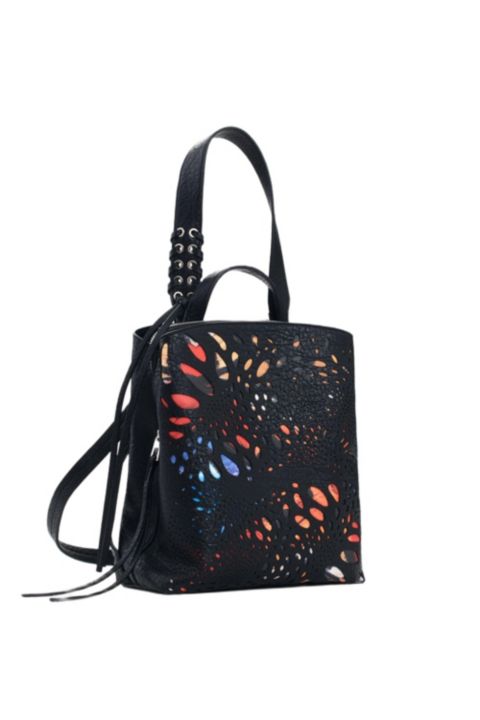Рюкзак Desigual Mini butterfly, цвет: Чёрный
