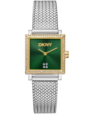 Women's Milanese Quartz Two-Tone Stainless Steel Bracelet Watch 24x31mm