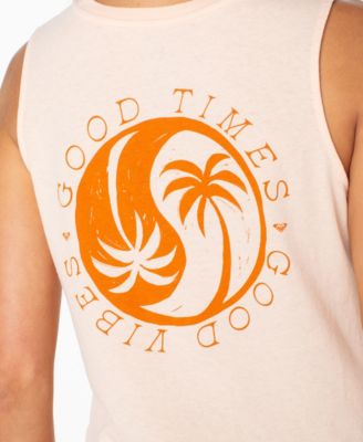 Women's Wildflower Crew Neck Tank Top