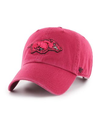 Men's Cardinal Arkansas Razorbacks Clean Up Adjustable Hat