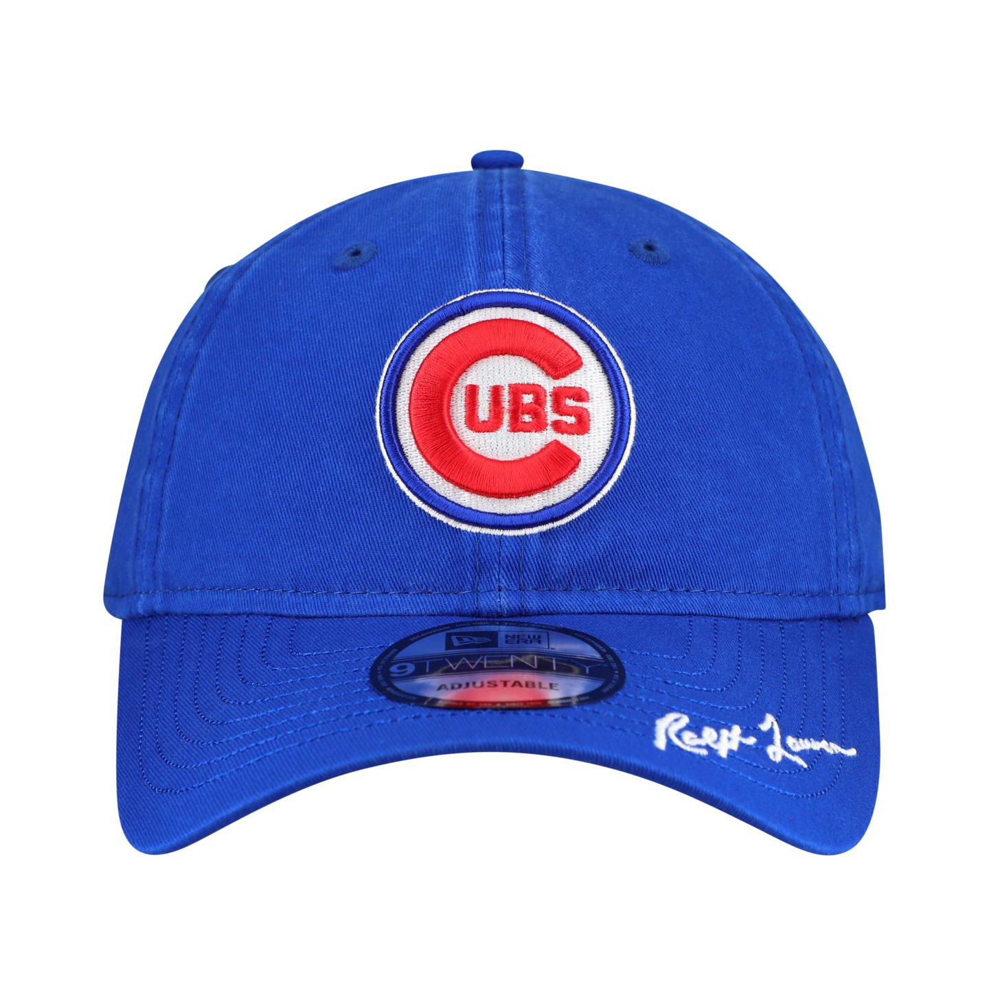 Мужская кепка New Era Ralph Lauren x MLB Royal Chicago Cubs 9TWENTY Adjustable Hat — фото 2