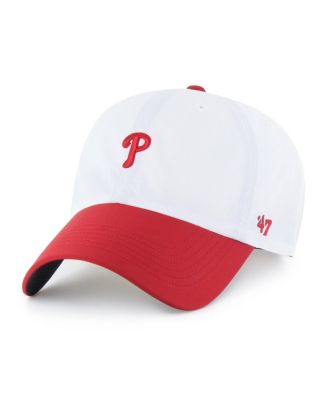 Men's White/Red Philadelphia Phillies Vista Mini Clean Up Brrr Adjustable Hat