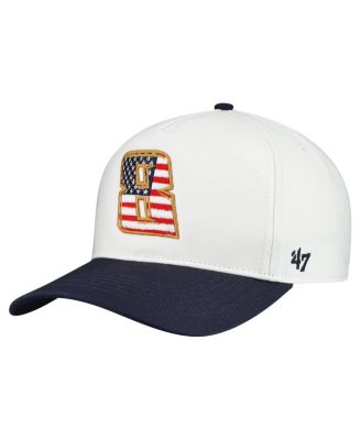 Men's White Kyle Busch Flag Fill Two-Tone Team Adjustable Hitch Hat