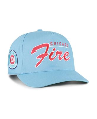 Men's Light Blue Chicago Fire Brushmark Hitch Adjustable Hat