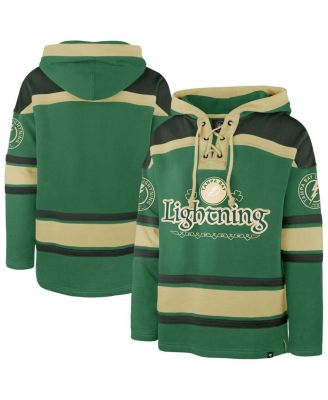 Men's Kelly Green Tampa Bay Lightning McLucky Superior Lacer Hoodie