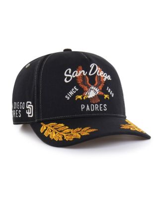 Men's Black San Diego Padres Keepsake Collection Adjustable Hitch Hat