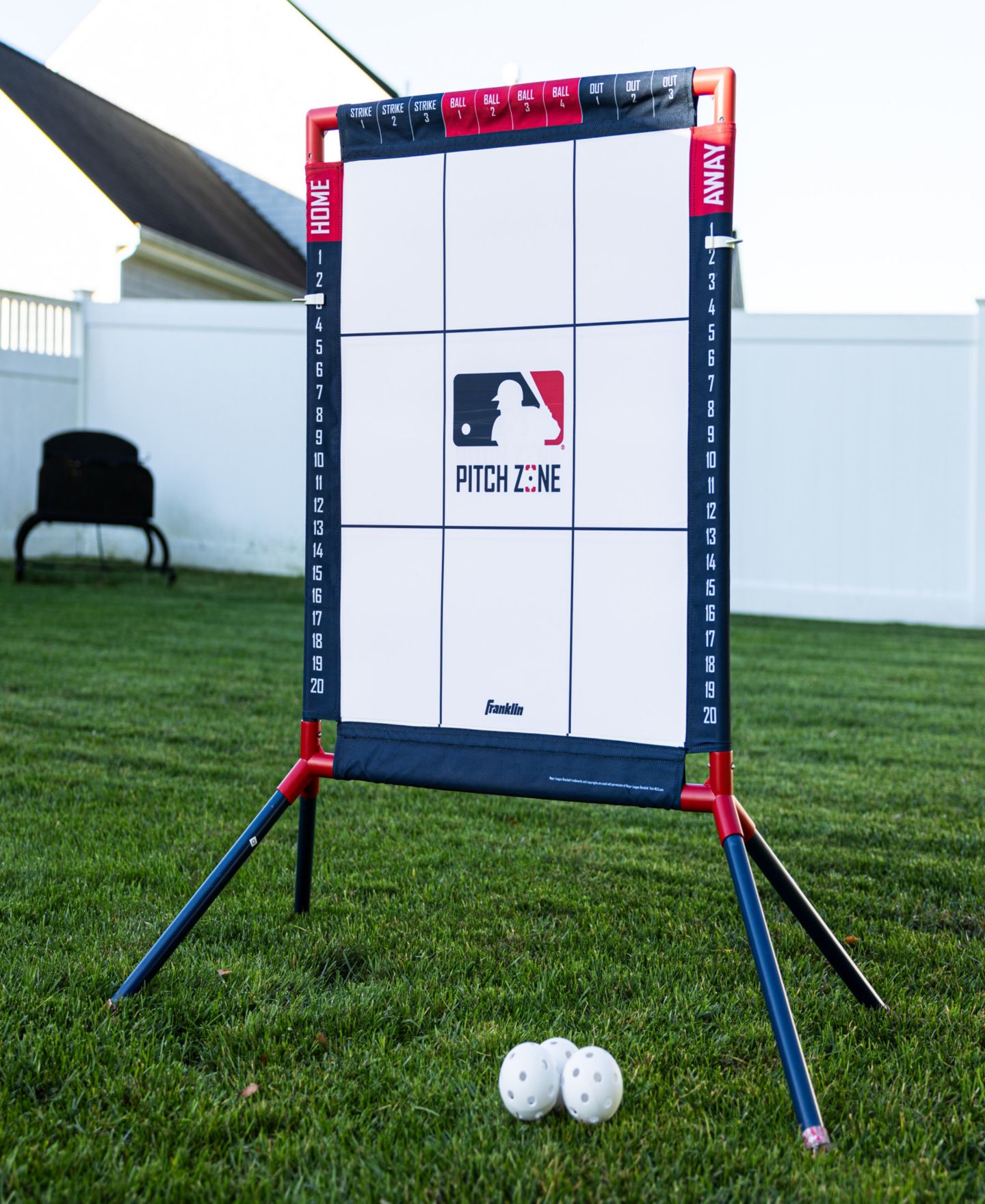 Детские игрушки Franklin Sports MLB Baseball Pitch Zone Pitching Target Set — фото 5