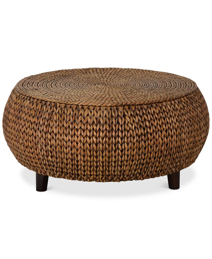 Gallerie Décor Dawkins Low Round Accent Table Macy's