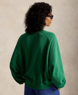 Women's Lightweight Fleece Crew Neck Sweatshirt