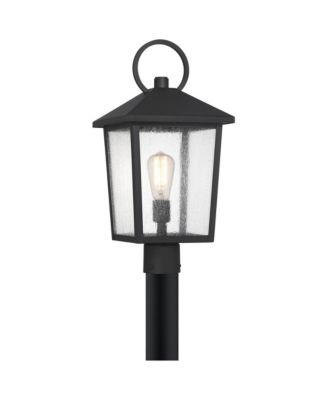 Westmont 20 High Modern Outdoor Post Light Fixture Pole Porch Weatherproof Sand  Aluminum Glass Shade