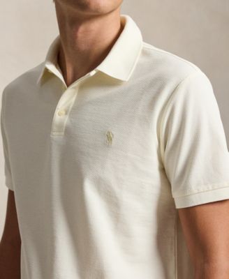 Custom Slim Fit Honeycomb-Mesh Polo