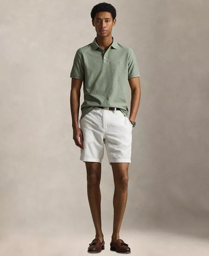 Men's Custom Slim-Fit Honeycomb-Mesh Polo Shirt - thumbnail 10