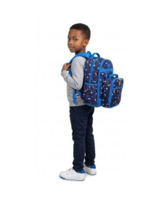 Boys Duet 16" Backpack With Detachable Lunch Box