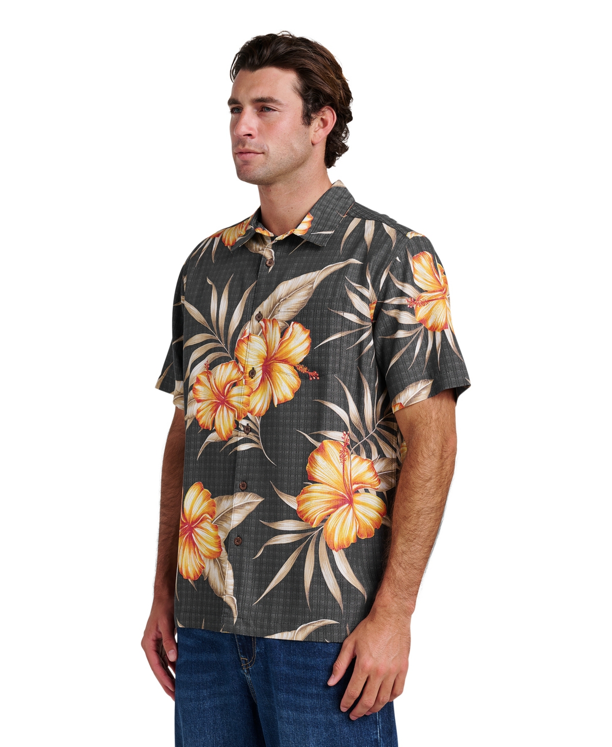 Quiksilver Waterman Men's Short-Sleeve Tropical Dream Shirt