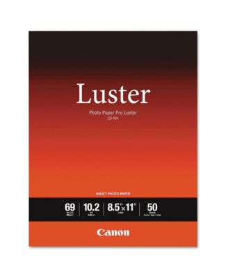 8.5 in. x 11 in. 10.2 mil PRO Luster Inkjet Photo Paper
