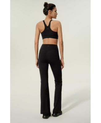 Women's Contour High Rise Flared Drape Flow Leggings