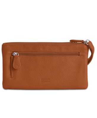 Softy Grab & Go Leather Wristlet