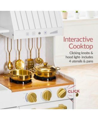 Pretend Play Kitchen with Espresso Machine