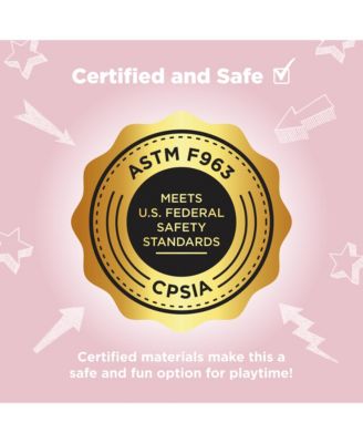 Pretend Play Kids Wooden Stacked Washer and Dryer Set w/ Toy Laundry Storage and Accessories