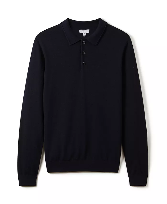 Men's Trafford Merino Wool Polo Shirt - thumbnail 8