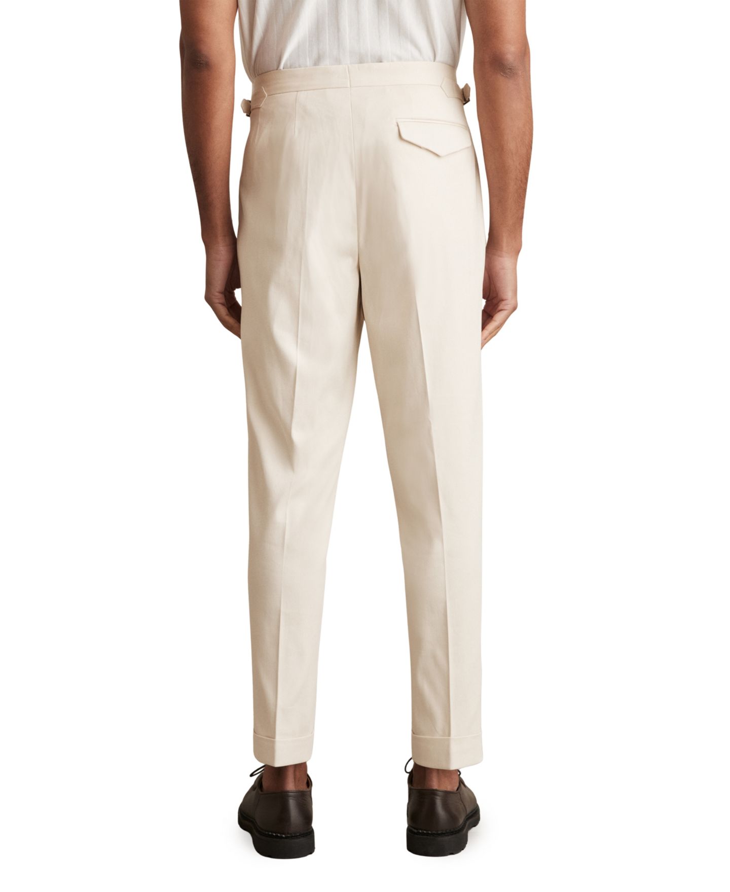 Мужские брюки REISS Cantwell Stretch-Cotton Tapered — фото 4