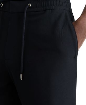 Men's Textured Drawstring Shorts