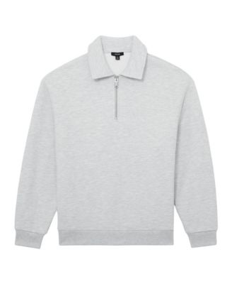 Men's Cotton-Blend Heavyweight Zip Sweatshirt