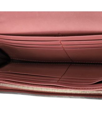 Long Dionysus Chain Wallet Blooms Print GG Coated Canvas