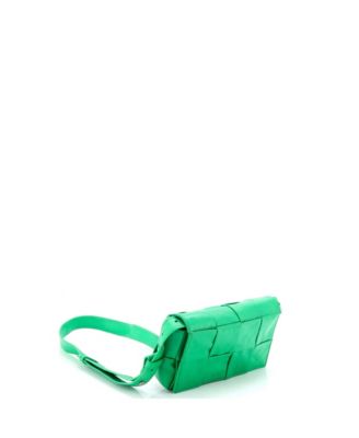 Cassette Belt Bag Maxi Intrecciato Leather