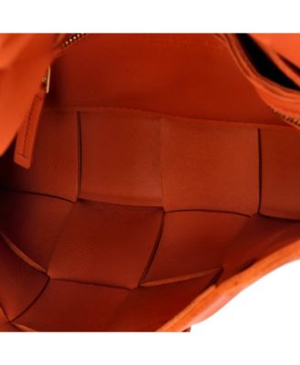 Small Cassette Crossbody Bag Maxi Intrecciato Leather