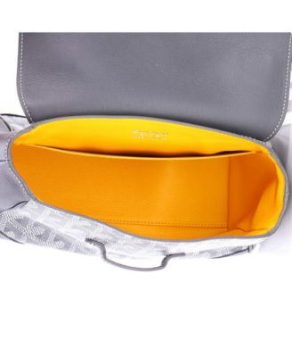 Mini Saigon Top Handle Bag Coated Canvas with Leather