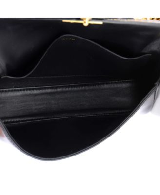 Small Triomphe Chain Shoulder Bag Leather