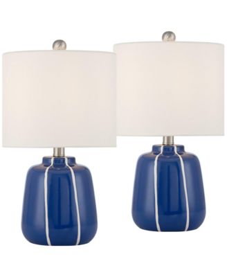 Quinn 18" High Ceramic Table Lamp Set of 2