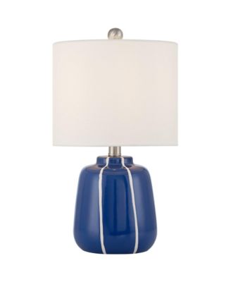 Quinn 18" High Ceramic Table Lamp with Dimmer