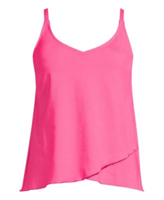 Women's Tulip Hem Tankini Top