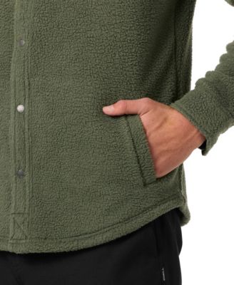 Men's Glacier High Pile Button-Up Overshirt