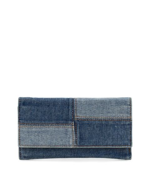 Patricia Nash Terresa Denim Patchwork Wallet