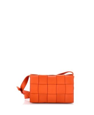 Small Cassette Crossbody Bag Maxi Intrecciato Leather