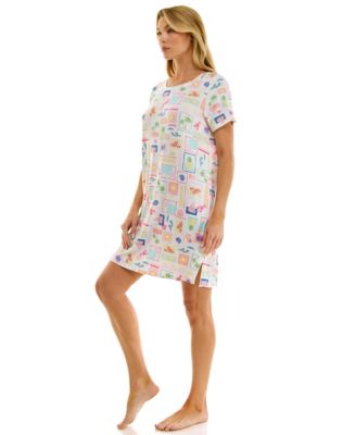 Women's Short-Sleeve Sleep Shirt