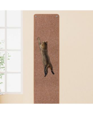 Extra Large Thickened Cat Wall Climbing Carpet Scratch Pad with Fixed Nails Furniture Protector