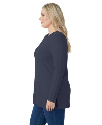 Women's Within Ultra Soft Waffle Thermal Sweatshirt