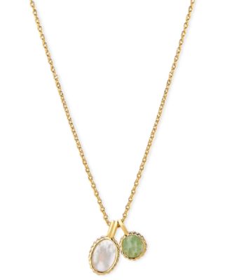 Ana Luisa Tallulah Gold-Plated Charm Necklace - Gold