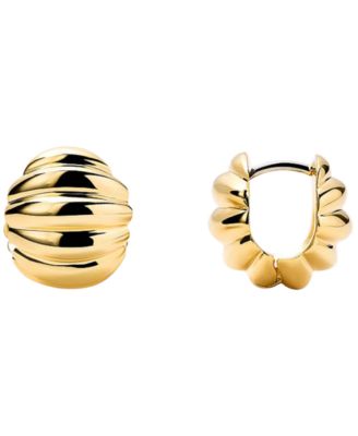 Colton Mini Gold-Plated Statement Earrings