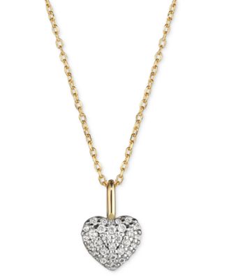 Ellery Gold-Plated Heart Necklace