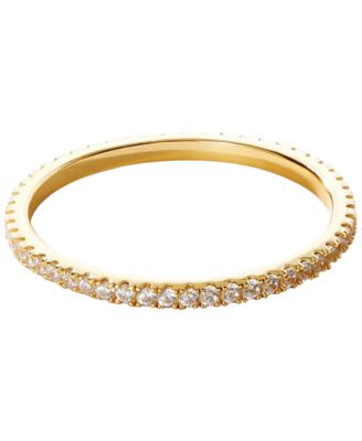 Ana Luisa Celine Gold-Plated Eternity Ring - Gold 75$