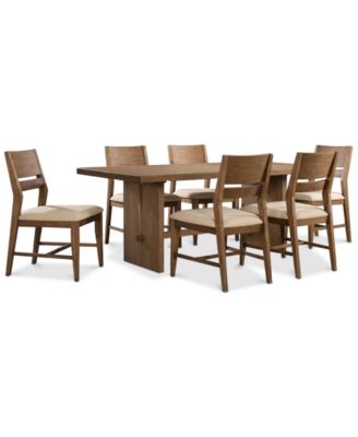 athena 7 piece dining set